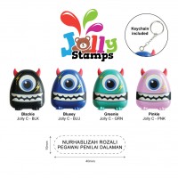 Jolly Stamp Monsterific Series C with keychain 40x10mm